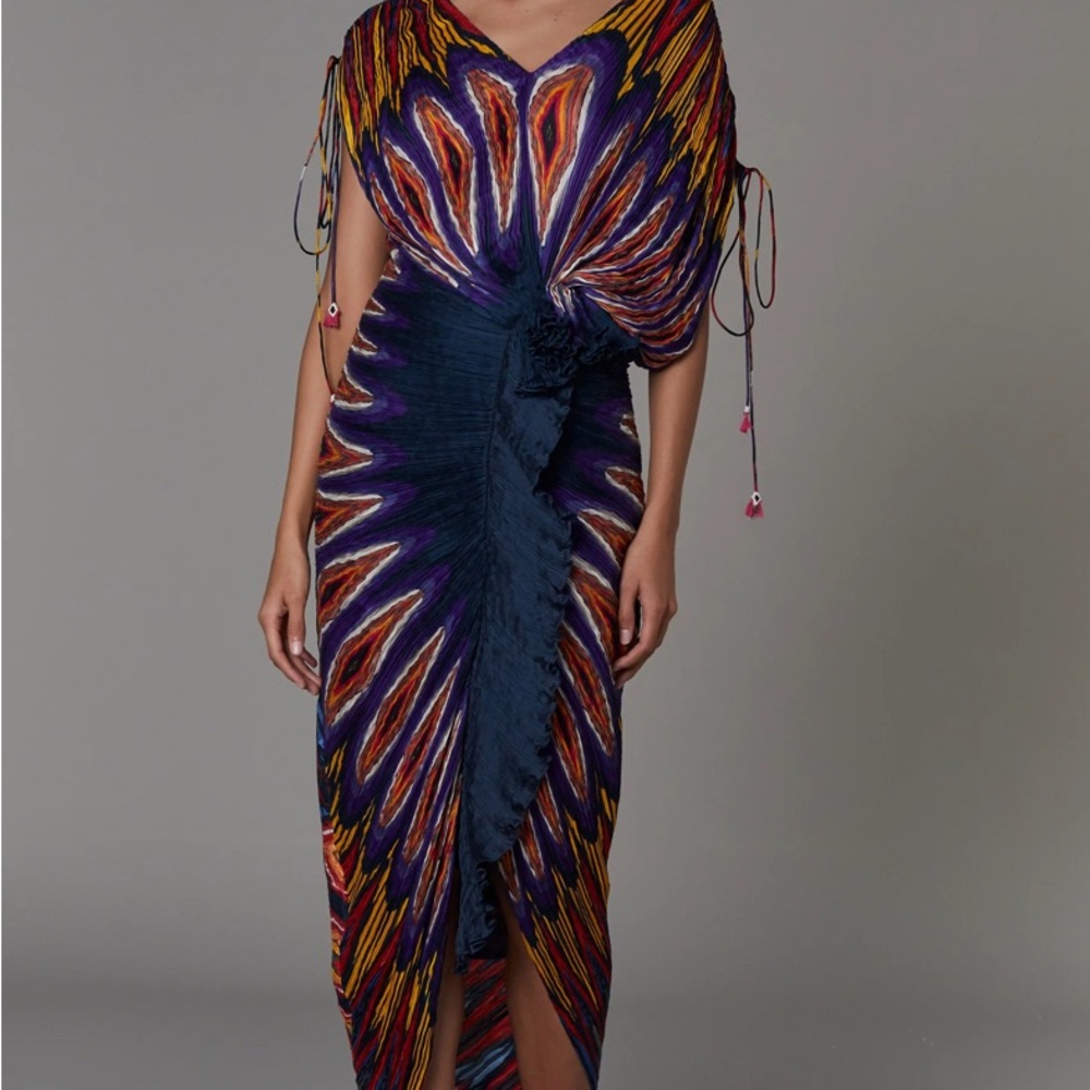 Elegant Multicolor Women's Dress